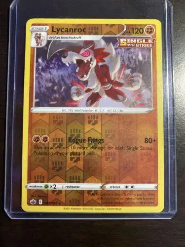 Lycanroc [Reverse Holo] - Pokemon Chilling Reign #87