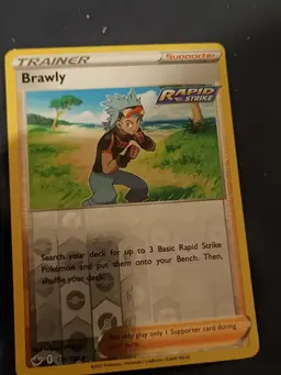 Brawly [Reverse Holo] - Pokemon Chilling Reign