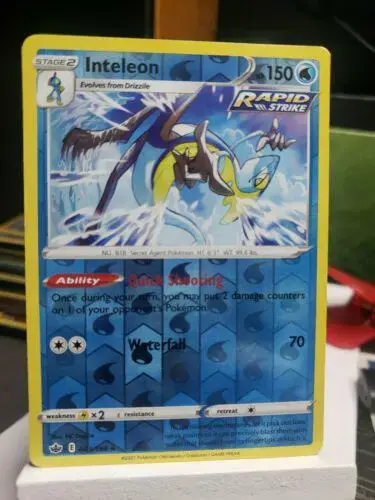 Inteleon [Reverse Holo] - Pokemon Chilling Reign #43
