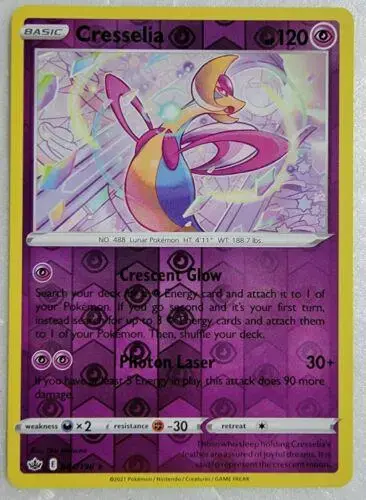 Cresselia [Reverse Holo] - Pokemon Chilling Reign #64