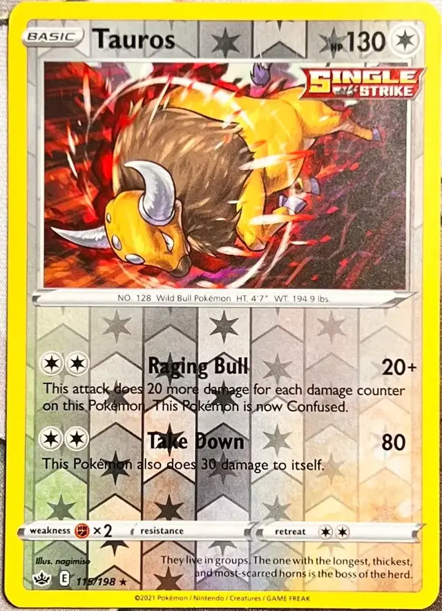 Tauros [Reverse Holo]
