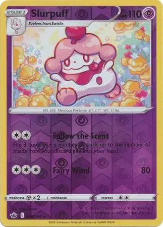 Slurpuff [Reverse Holo] - Pokemon Chilling Reign #68
