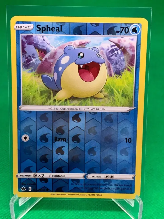 Spheal [Reverse Holo] - Pokemon Chilling Reign #37