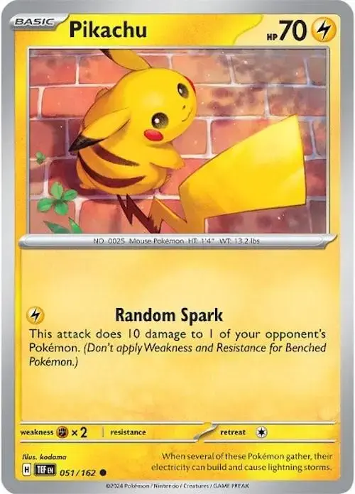 Pikachu - Pokemon Temporal Forces #51