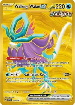 Walking Wake ex 215 - Pokemon Temporal Forces
