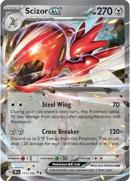 Scizor ex 111 - Pokemon Temporal Forces