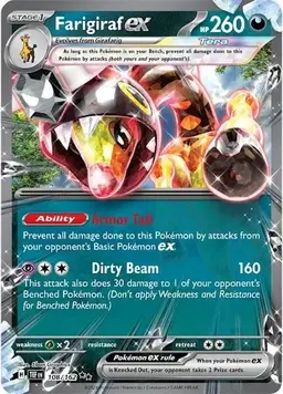 Farigiraf ex 108 - Pokemon Temporal Forces