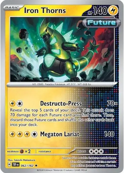 Iron Thorns [Holo] - Pokemon Temporal Forces #62