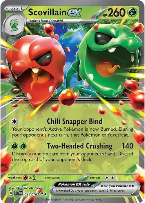 Scovillain ex - Pokemon Temporal Forces #22