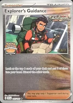 Explorer's Guidance [Regional Championships Staff] 147 - Pokemon Temporal Forces