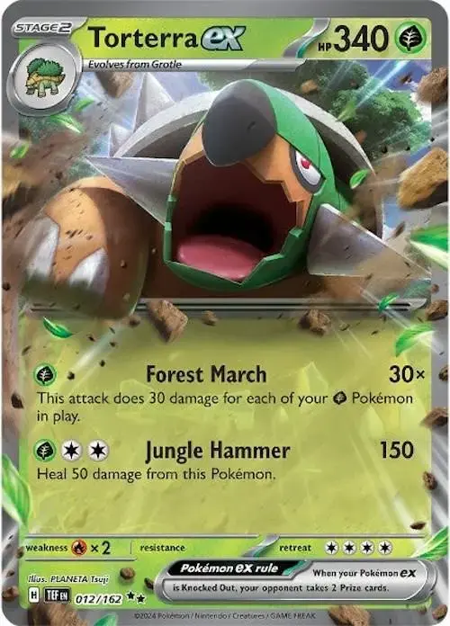 Torterra ex - Pokemon Temporal Forces #12