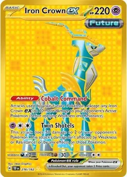Iron Crown ex 216 - Pokemon Temporal Forces