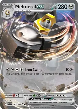 Melmetal ex 105 - Pokemon Stellar Crown