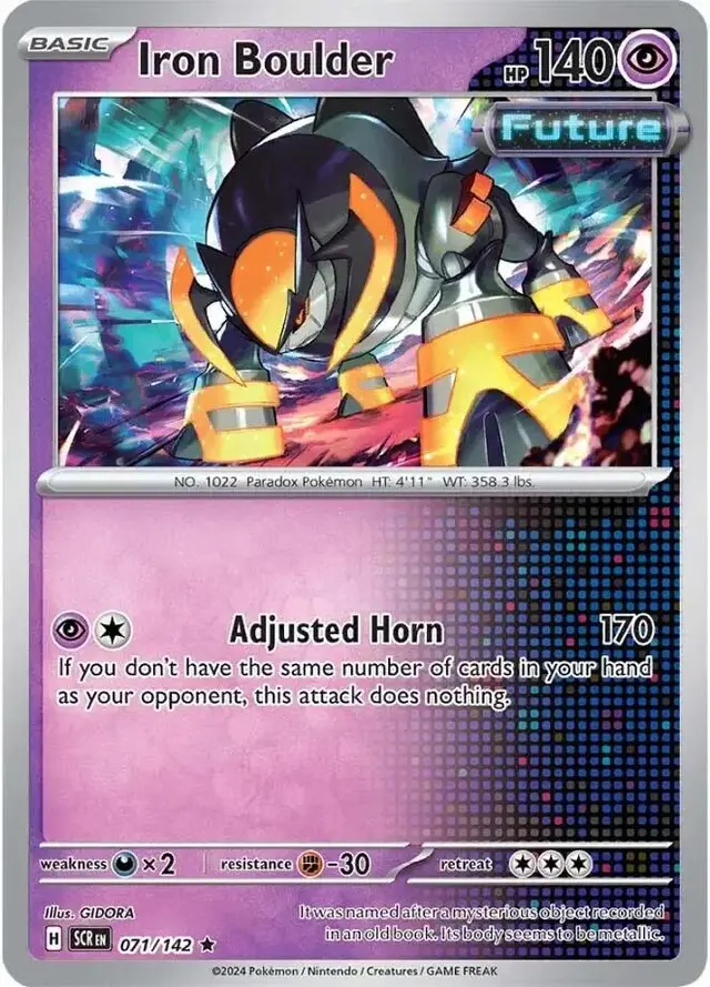 Iron Boulder - Pokemon Stellar Crown #71