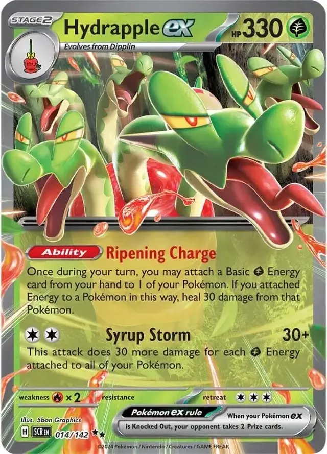 Hydrapple ex - Pokemon Stellar Crown #14