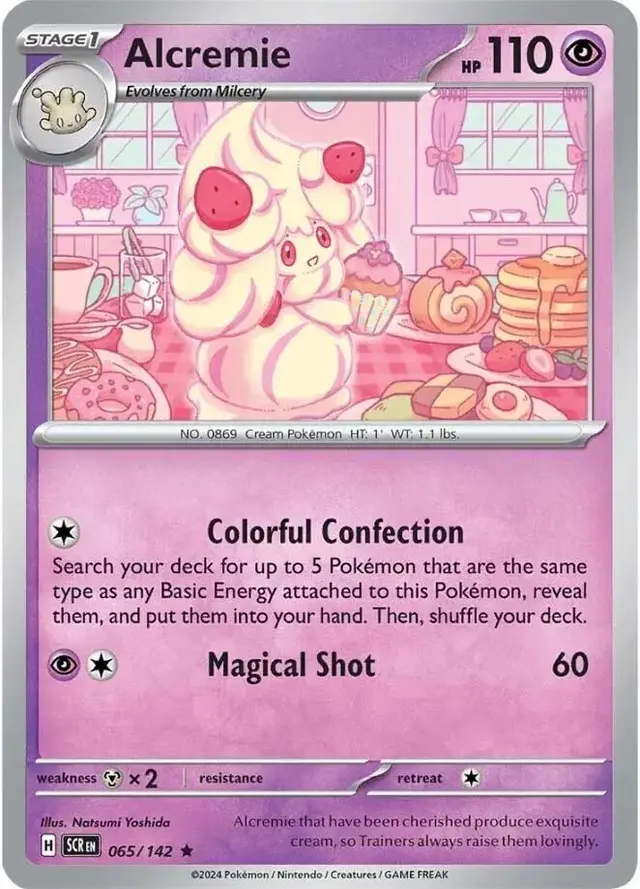Alcremie - Pokemon Stellar Crown #65
