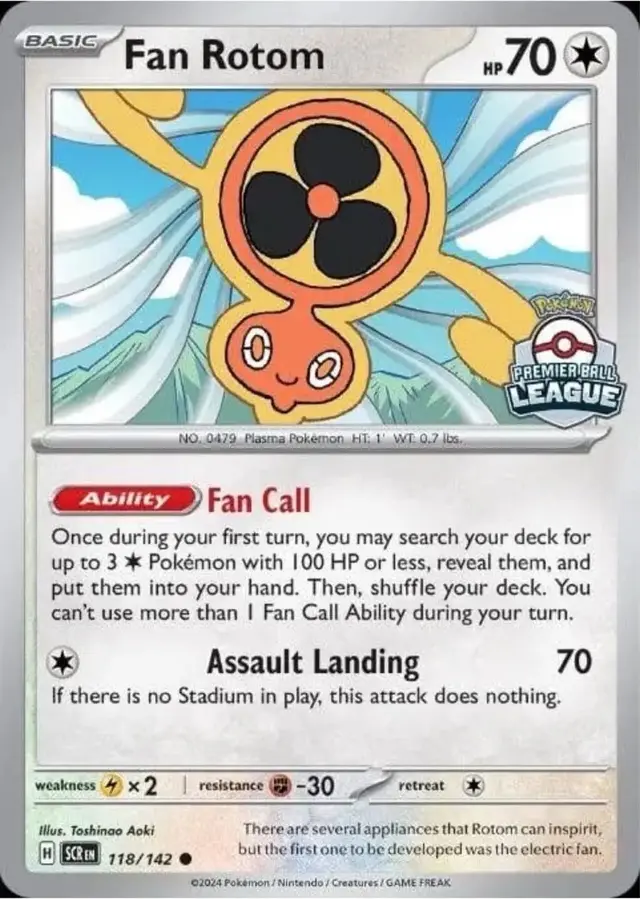 Fan Rotom [Premier Ball League]