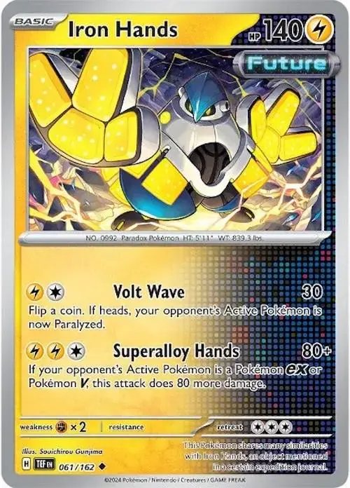 Iron Hands - Pokemon Temporal Forces #61