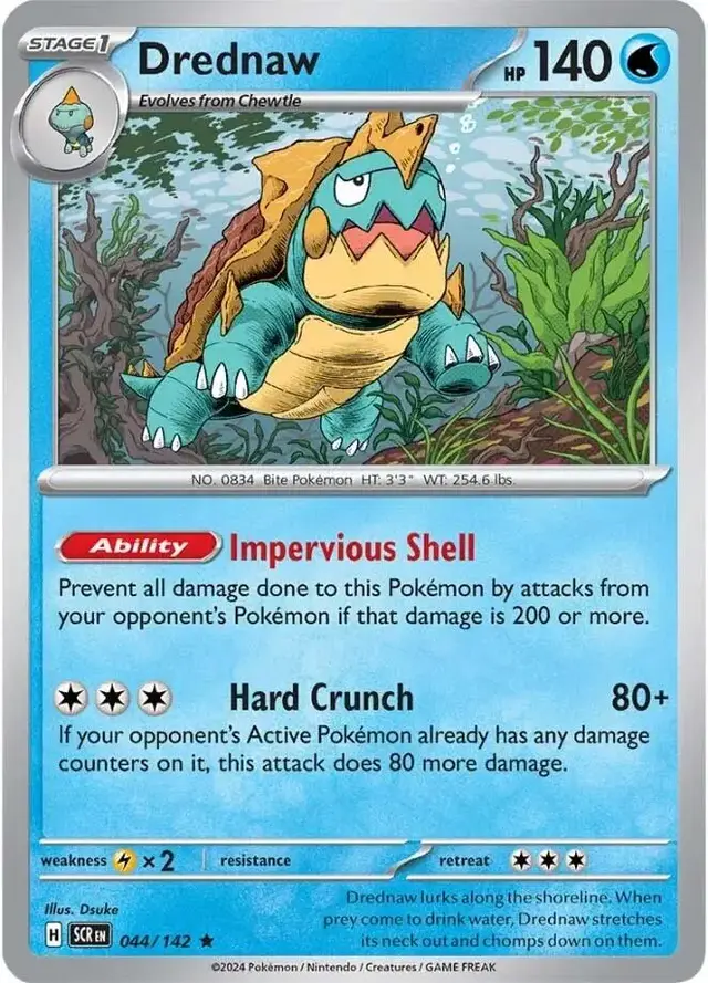Drednaw - Pokemon Stellar Crown #44