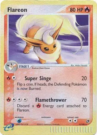 Flareon [Reverse Holo] - Pokemon Sandstorm #5