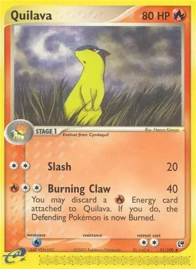 Quilava - Pokemon Sandstorm #51