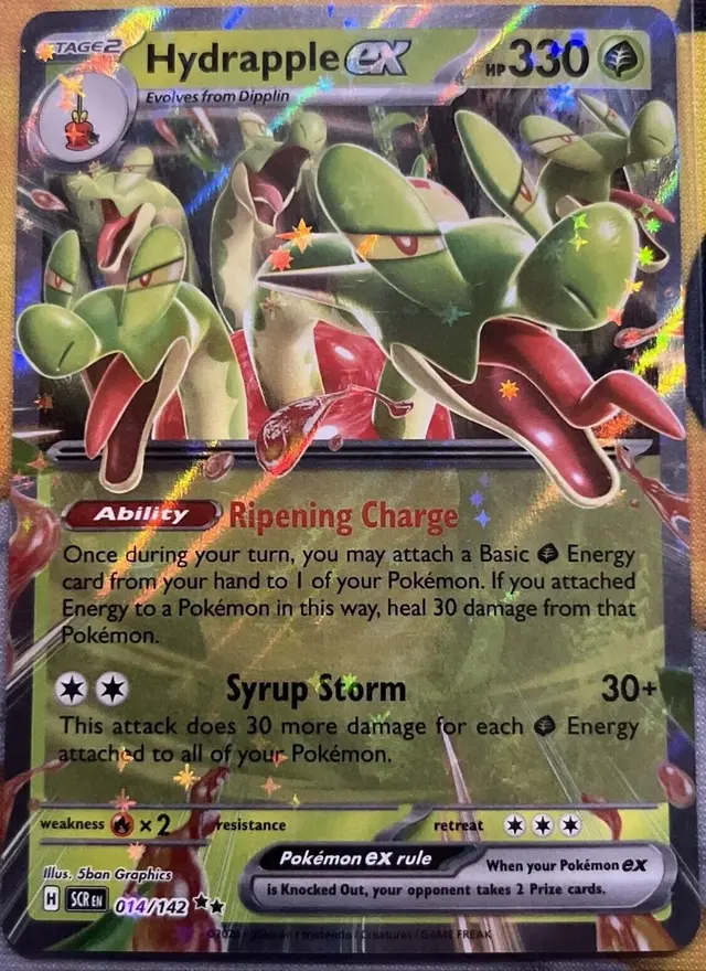 Hydrapple Ex [Cosmos Holo] - Pokemon Stellar Crown #14