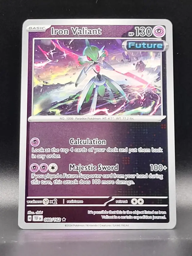 Iron Valiant [Reverse Holo] - Pokemon Temporal Forces #80
