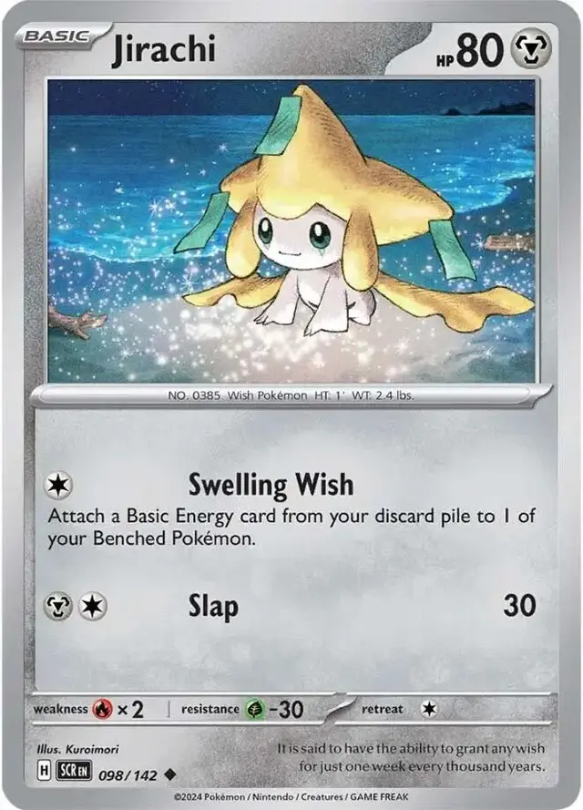 Jirachi - Pokemon Stellar Crown #98