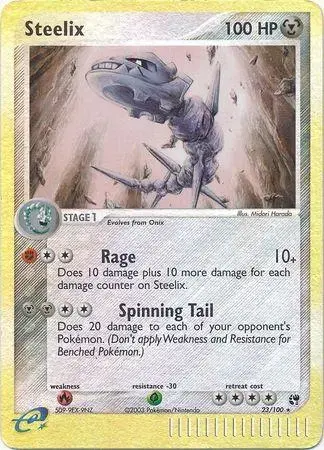 Steelix [Reverse Holo] - Pokemon Sandstorm #23