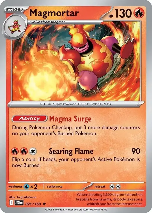 Magmortar - Pokemon Journey Together #21