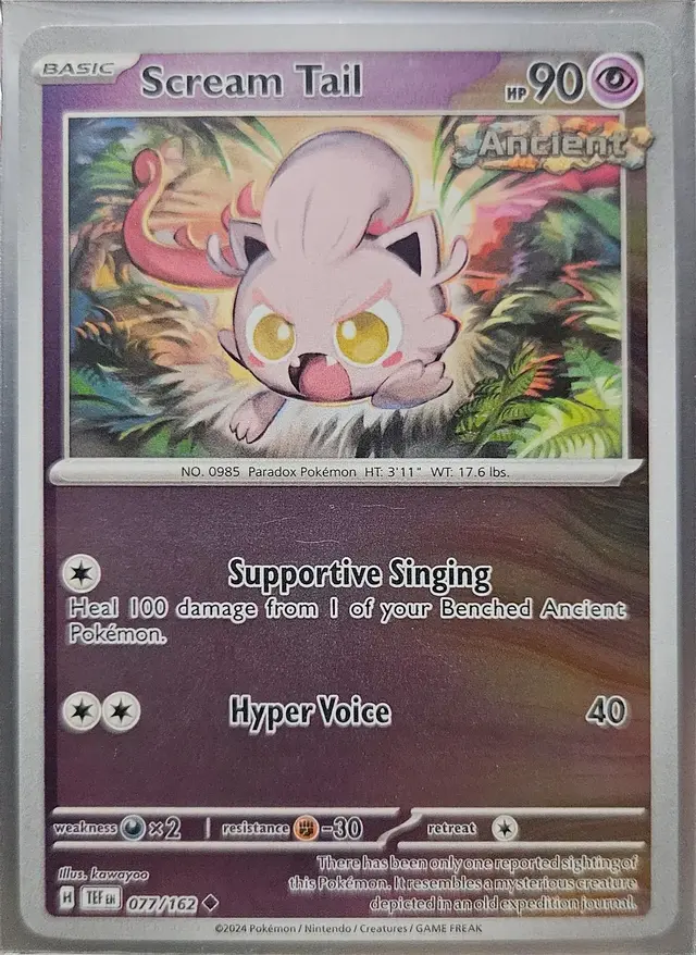 Scream Tail [Reverse Holo] - Pokemon Temporal Forces #77