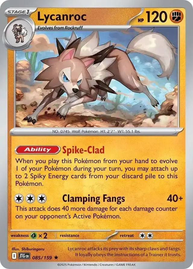 Lycanroc - Pokemon Journey Together #85
