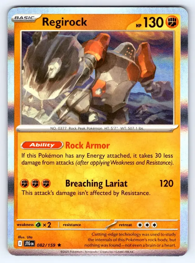 Regirock - Pokemon Journey Together #82
