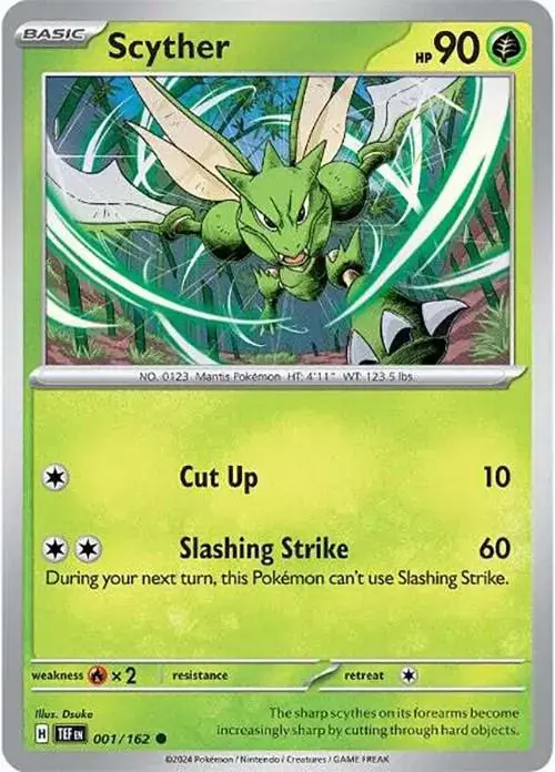 Scyther - Pokemon Temporal Forces #1