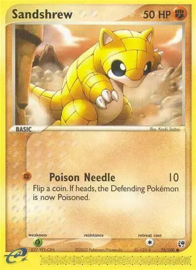 Sandshrew - Pokemon Sandstorm #75