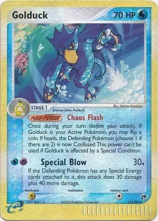 Golduck [Reverse Holo] - Pokemon Sandstorm #17