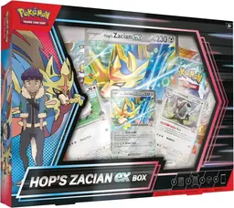 Hops Zacian Ex Sealed Box - Pokemon Journey Together