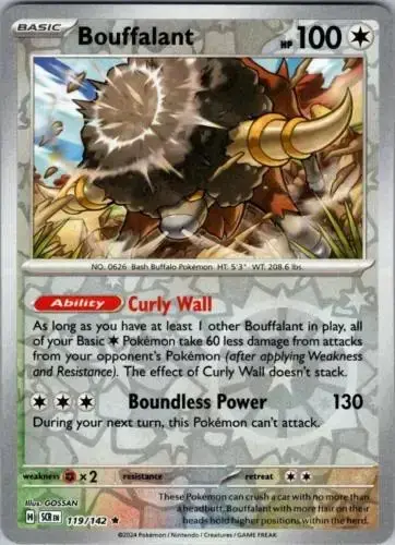 Bouffalant [Reverse Holo]