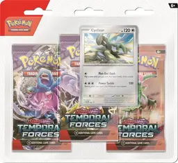 3 Pack Blister: Cyclizar - Pokemon Temporal Forces