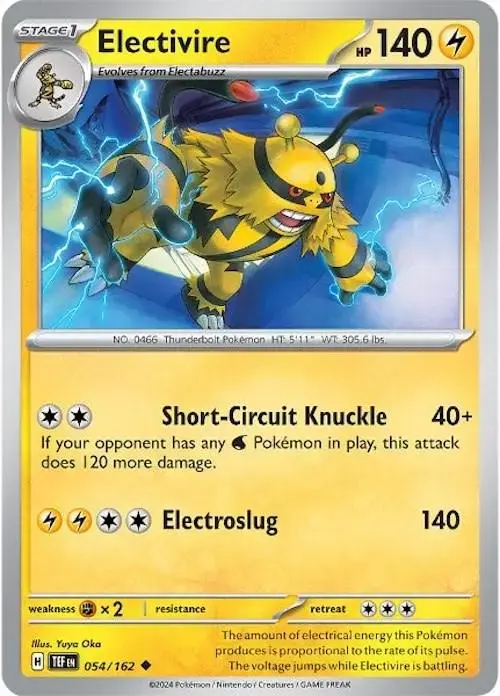 Electivire - Pokemon Temporal Forces #54
