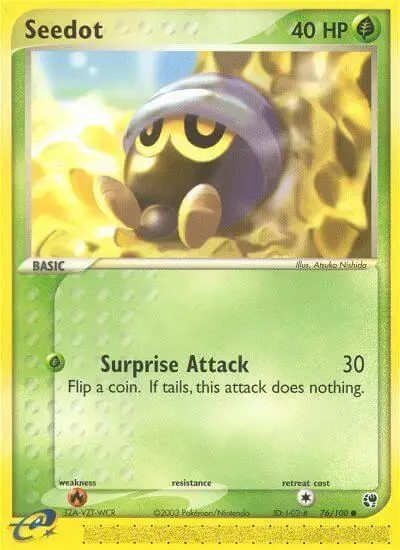 Seedot - Pokemon Sandstorm #76