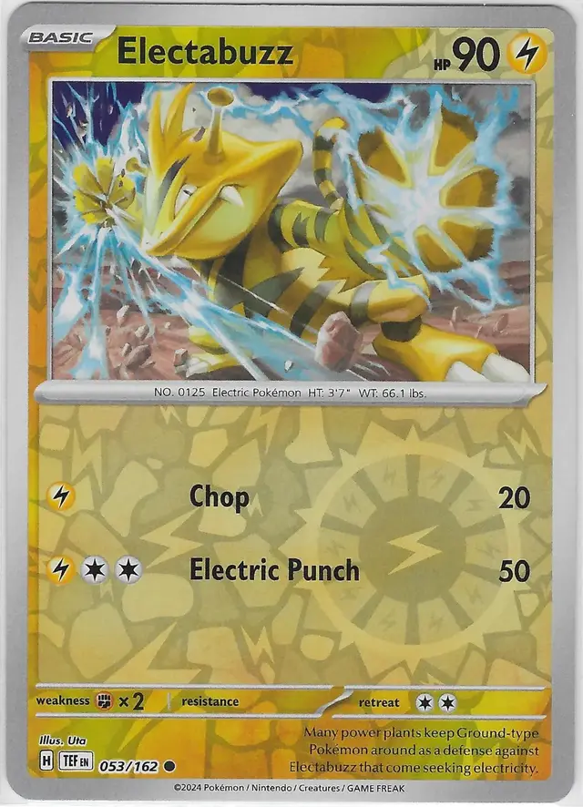 Electabuzz [Reverse Holo]