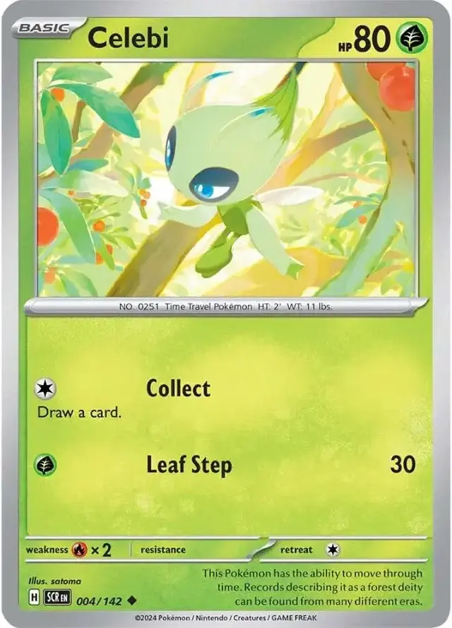 Celebi - Pokemon Stellar Crown #4