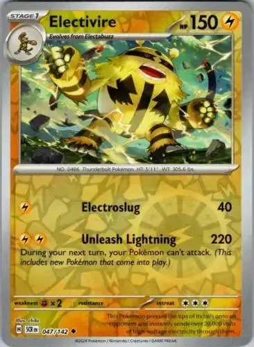 Electivire [Reverse Holo] - Pokemon Stellar Crown #47