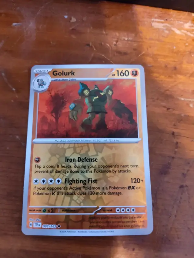 Golurk [Reverse Holo] - Pokemon Temporal Forces #88