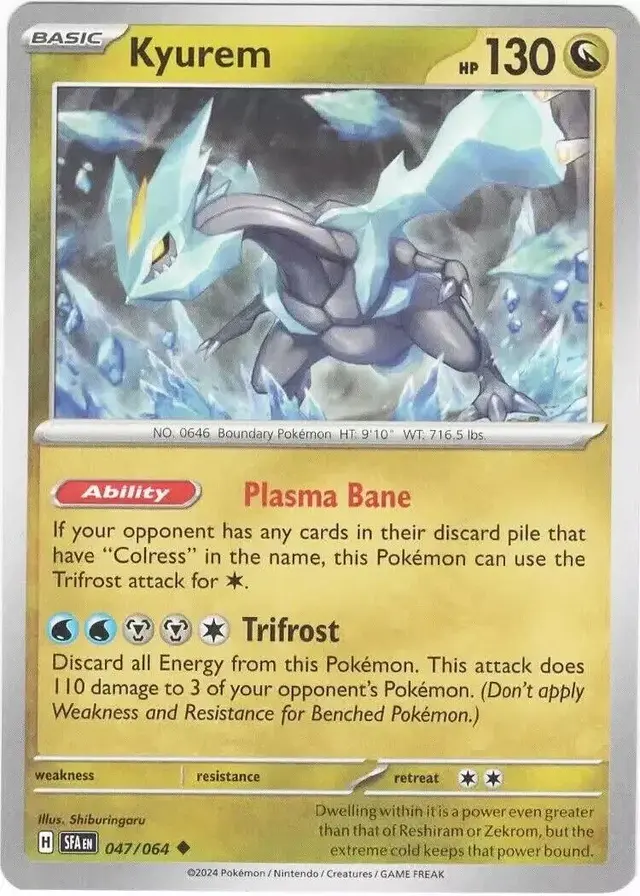 Kyurem - Pokemon Shrouded Fable #47