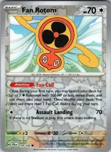 Fan Rotom [Reverse Holo]