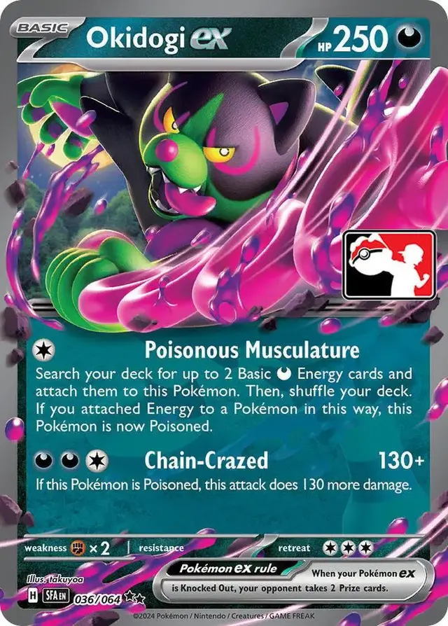 Okidogi Ex [Prize Pack] - Pokemon Prize Pack Series #36