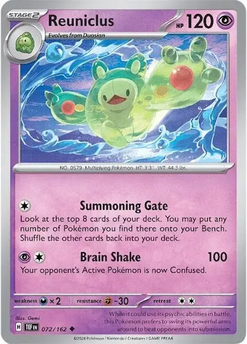 Reuniclus - Pokemon Temporal Forces #72