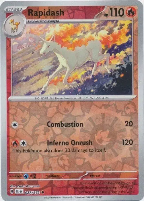 Rapidash [Reverse Holo]